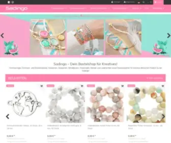 Sadingo.de(Bastelbedarf vom Sadingo Bastelshop) Screenshot