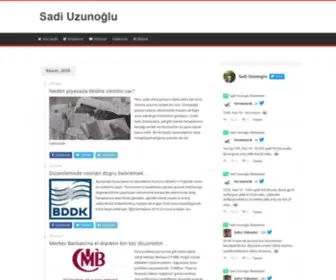 Sadiuzunoglu.com(Sadi Uzunoğlu) Screenshot