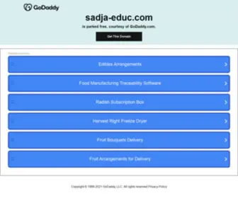 Sadja-Educ.com(Sadja Educ) Screenshot