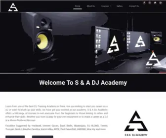 Sadjacademy.com(S & A DJ ACADEMY) Screenshot