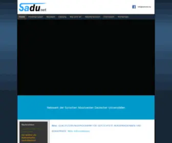 Sadunet.org(SADU Netwerk) Screenshot