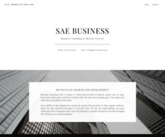 Sae-Business.com(SAE-Business ) Screenshot