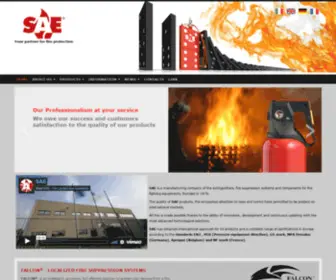 Sae-SRL.com(Il tuo partner per l'antincendio) Screenshot