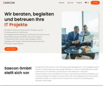 Saecon.de(Wir beraten) Screenshot