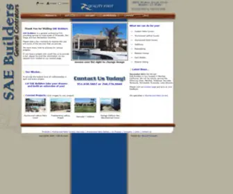 Saebuilders.com(SAE Builders General Contractor) Screenshot