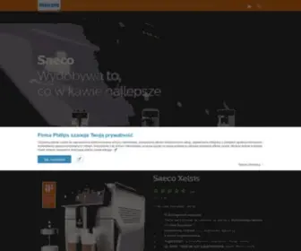 Saeco.pl(Philips Ekspres do kawy) Screenshot