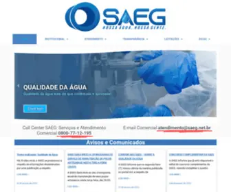 Saeg.net.br(Serviço de Água) Screenshot