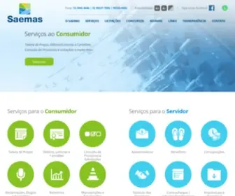 Saemas.com.br(Sertãozinho) Screenshot