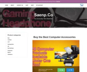 Saenp.com(Buy the Best Computer Accessories) Screenshot