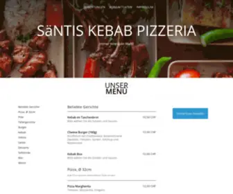 Saentiskebabpizzeria.ch(Säntis Kebab Pizzeria) Screenshot