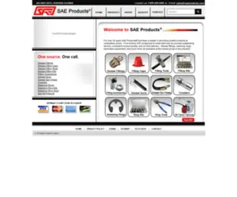 Saeproducts.com(GREASE FITTINGS) Screenshot