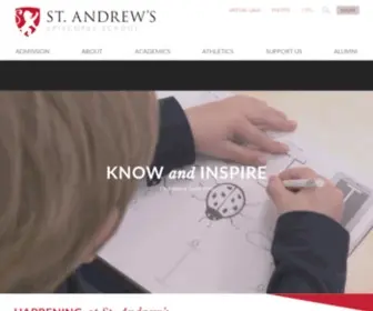 Saes.org(St. Andrew's Episcopal School) Screenshot