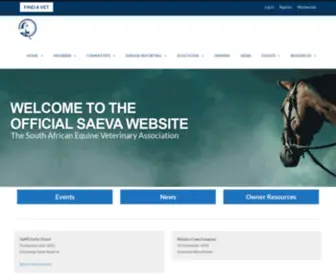 Saeva.co.za(Home) Screenshot