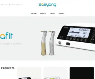 Saeyang.com(SAEYANG MICROTECH CO) Screenshot