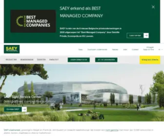 Saeysteel.com(Saey) Screenshot