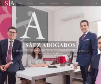 Saezabogados.com(Abogados puertos deportivos) Screenshot