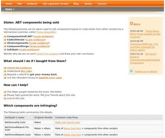 Safabyte.net(ComponentForge/SafaByte sells stolen components) Screenshot