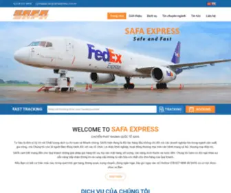 Safaexpress.com.vn(SAFA EXPRESS) Screenshot