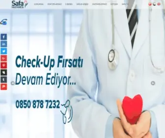 Safahastanesi.com.tr(Safa Hastanelesi) Screenshot