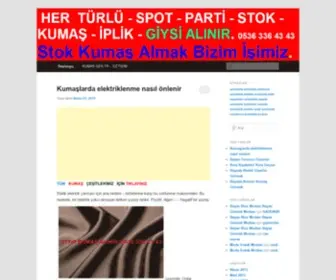 Safakumascilik.com(TÜRKİYE KUMAS) Screenshot