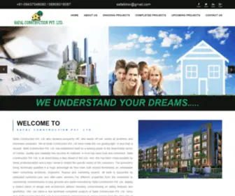 Safalconstructions.com(Safal Construction Pvt) Screenshot