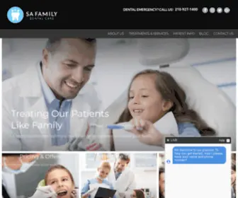 Safamilydentalcare.com(Safamilydentalcare) Screenshot