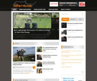 Safari-Guide.co.uk(Safari Holiday Guide) Screenshot