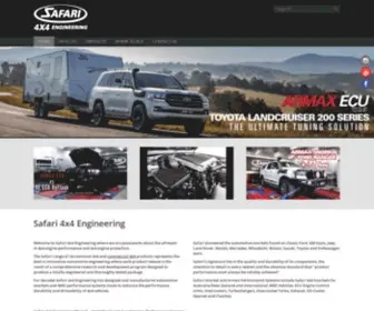 Safari4X4.com.au(Safari 4x4 Safari Snorkel and Armax Performance Systems) Screenshot