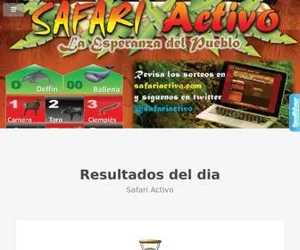Safariactivo.com Screenshot