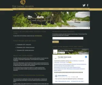 Safariawards.com(Safari Awards) Screenshot