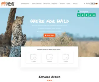 Safarifrank.com(Explore Africa with safariFRANK) Screenshot