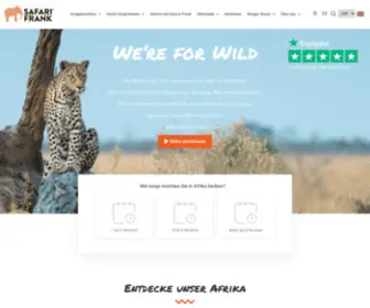 Safarifrank.de(Explore Africa with safariFRANK) Screenshot
