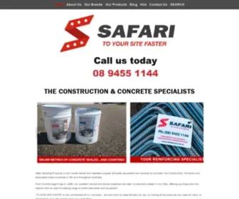 Safarigroup.com.au(Safari Group) Screenshot