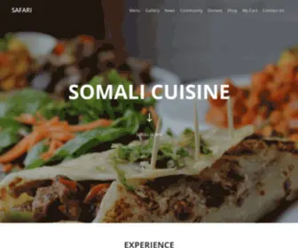 Safariharlem.com(Somali & East African specialties) Screenshot