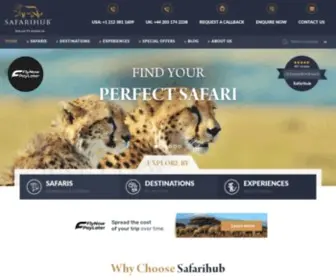 Safarihub.com(Safari Specialist) Screenshot