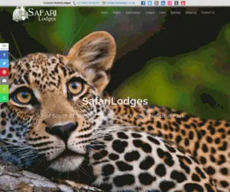 Safarilodges.co.za(Home) Screenshot