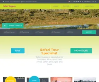 Safarimappers.com(Detailed maps and routes of Safari destination) Screenshot