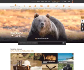 Safaris-A-LA-Carte.com(Safaris à la carte) Screenshot