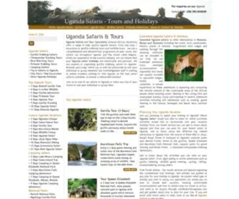 Safaristouganda.com(Uganda Safaris) Screenshot