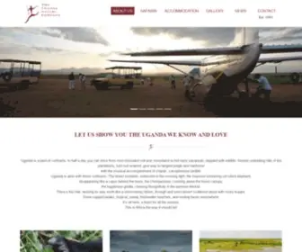 Safariuganda.com(The Uganda Safari Company) Screenshot