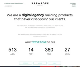Safaroff.com(Bizim məqsədimiz müştərinin hədəfləridir) Screenshot