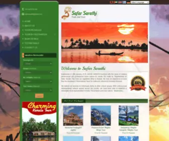 Safarsarathi.in(A Reliable Travel Agent) Screenshot