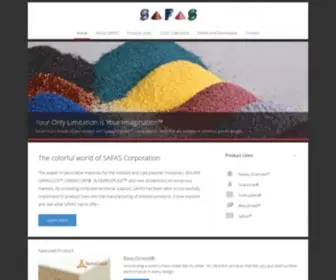 Safascorp.com(SAFAS Corporation) Screenshot