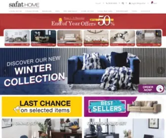 Safathome.com(Shop Furniture and Home Accessories) Screenshot