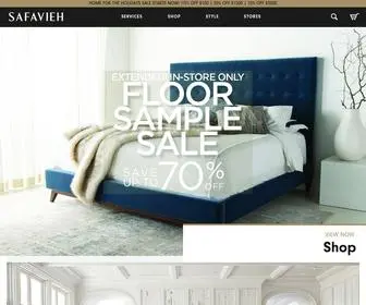 Safaviehhome.com(Retail) Screenshot