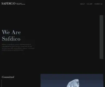 Safdico.com(Home) Screenshot