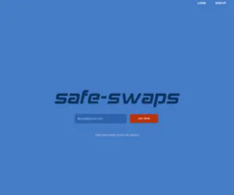 Safe-Swaps.com(Email ad swaps) Screenshot
