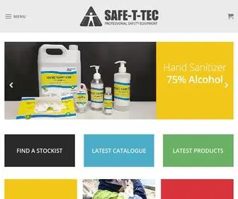 Safe-T-Tec.co.nz(Professional Safety Equipment) Screenshot