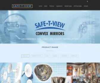 Safe-T-View.com.au(View Convex Mirrors Home) Screenshot