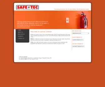 Safe-TEC.com(Safetec Limited) Screenshot